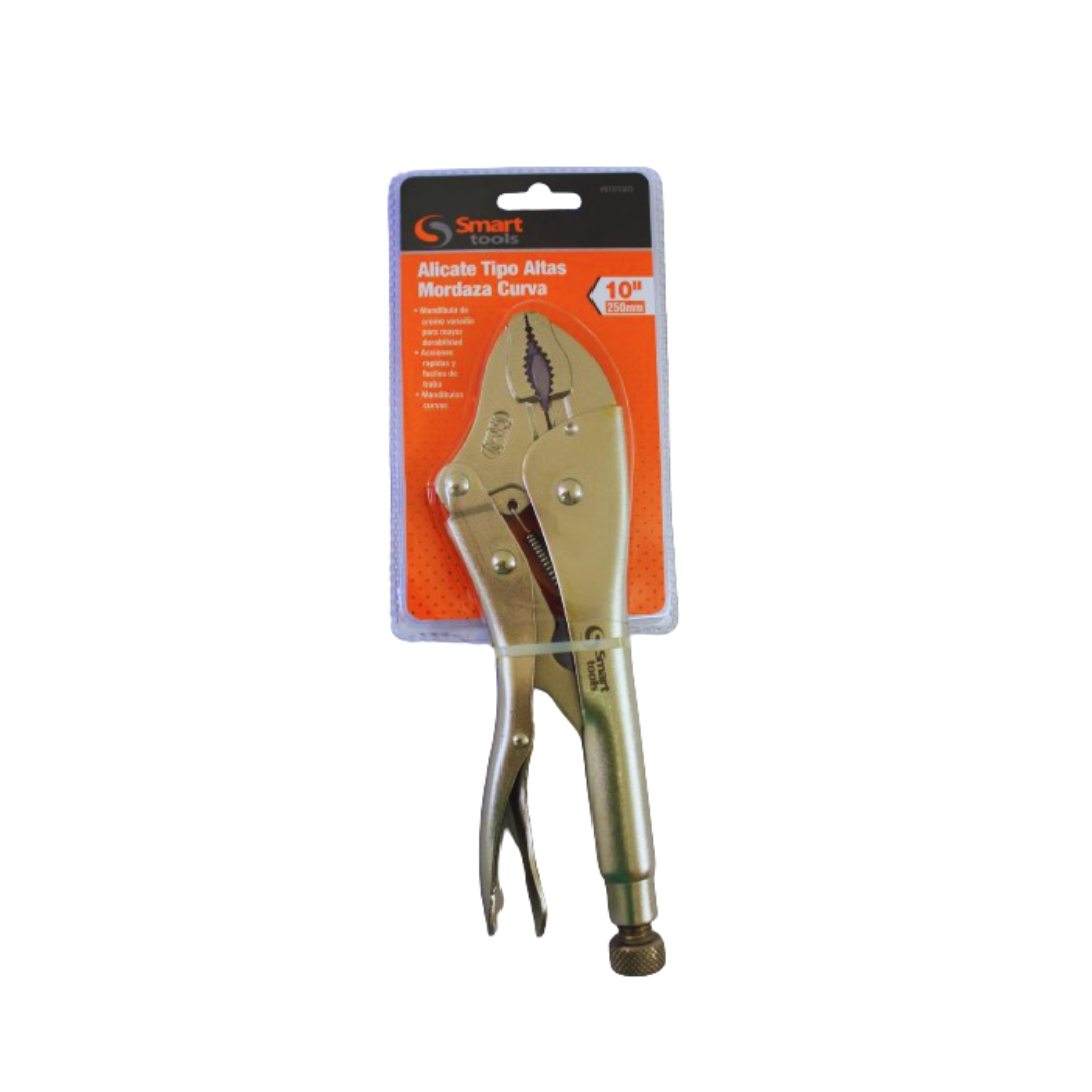 Caimán Boca Curva 10 Pulgadas Smart-tools Llave Alicate