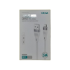 Cable micro USB 1m 2.4A marca IRM