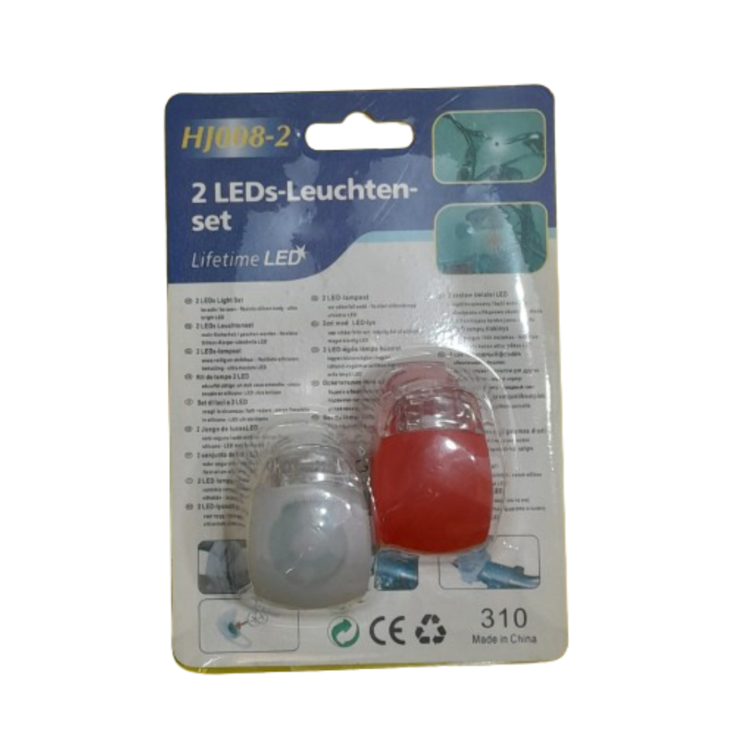 Pack 2 Luces Led de Bicicleta
