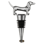 Tapa Vino Corcho Dachshund Vino Tapón Botella Vino Champaña Cocina Perro Salchicha