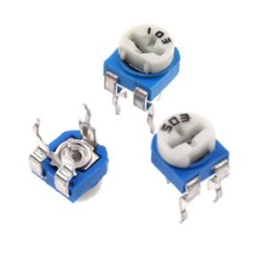 Kit de Resistencias Ajustables Potenciómetro Recortador 65 Piezas