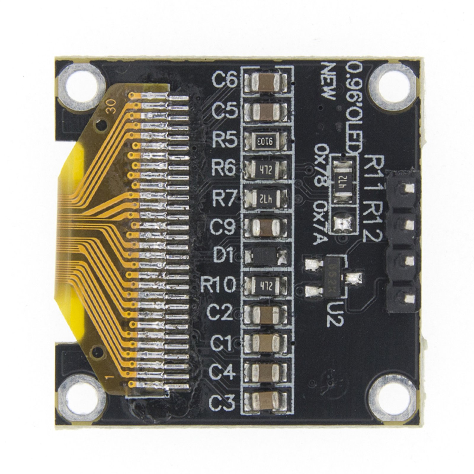 Módulo Pantalla OLED SSD1306 0.96 Pulgadas Placa de Pantalla LCD para Arduino - Imagen 2