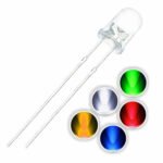 Kit Surtido Diodos LED F3 3mm 100 Unidades