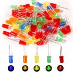 Kit Surtido Diodos LED 5mm 200 Piezas