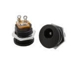 Pack 3 Piezas Conector Montaje Panel DC022 5.5x2.1mm