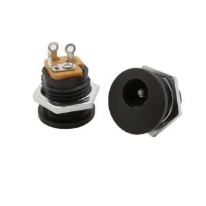 Pack 3 Piezas Conector Montaje Panel DC022 5.5x2.1mm