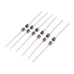 Pack 9 Fusibles Vidrio 0.5A 250V