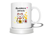 Taza Gatito De La Abundancia Maneki Neko