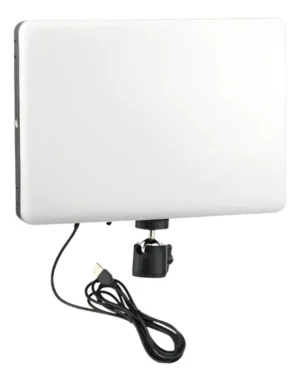 Panel De Luz Para Estudio Video O Fotografía Negro Pl26 25w