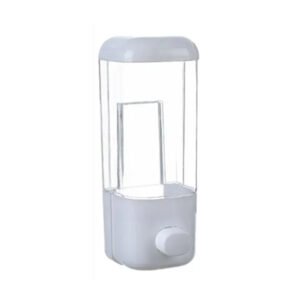 Dispensador De Jabón Blanco Simple 500cc Color Blanco