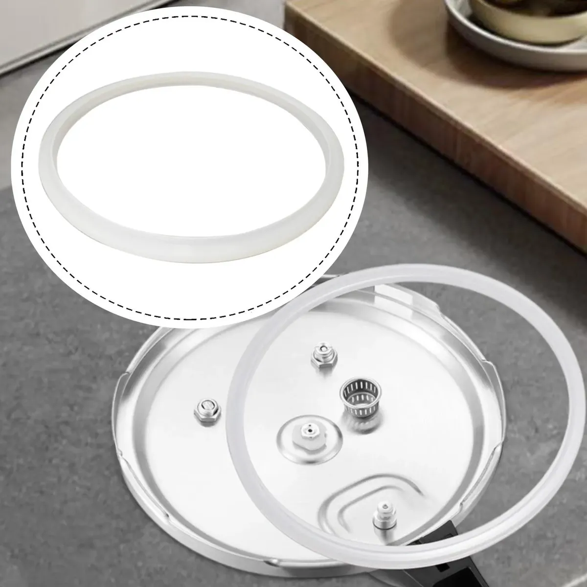 Goma Olla A Presion Canal Interior 22cm - Imagen 3